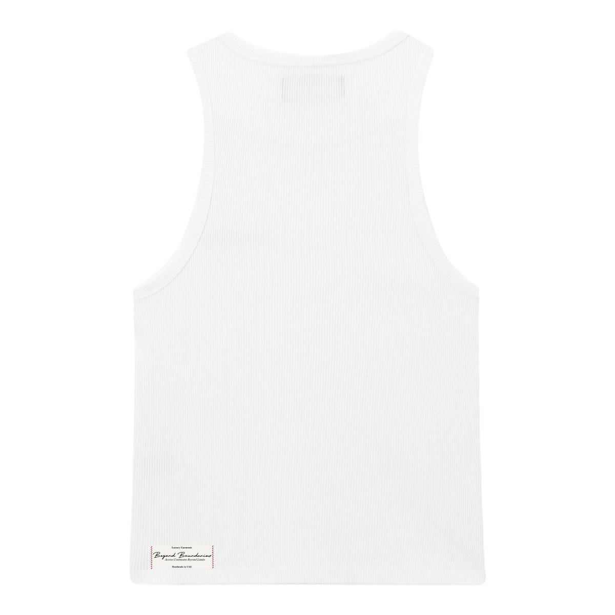 Men Tank White