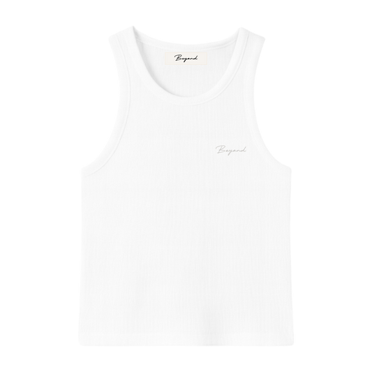 Men Tank White